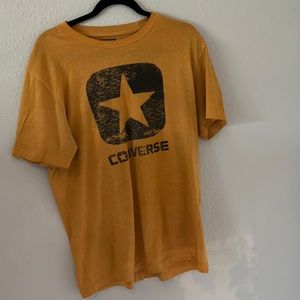 Mustard yellow converse shirt